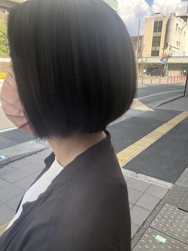 アプシー 三田駅前店(Apsee) ショートボブ×ハイライト