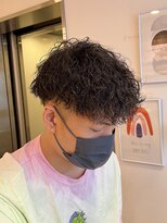 エクリ 麻布十番(equri)&nbsp;波打ちパーマ重めマッシュ