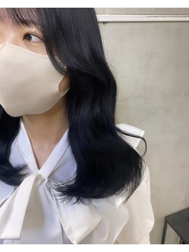 エヴァー(ever) ＊ブルーブラック＊@ever_mito[表参道駅/原宿駅/学割U24]