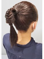 セット バイ エムビューティー(Set by M.beauty) ポニー☆ヘアセット/ヘアメイク/渋谷/表参道/外苑前/東京