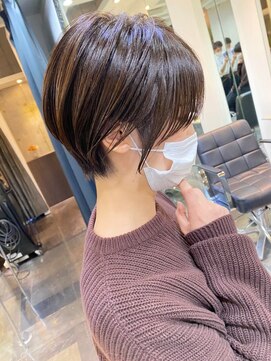 イオエ 岡本(ioe) 髪質改善/チェリーブラウン/モード/ダークアッシュ/イメチェン