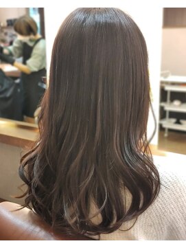 ヘアメイク クラール(Hair Make Klar) 艶カラーパープルカール