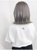 《sheer/大黒》#シルバー#ケアブリーチ#ダブルカラー