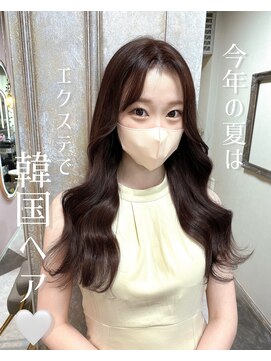 ガルボヘアー 名古屋栄店(garbo hair) #名古屋#栄#プルエクステ#ロング#韓国#暗髪ロング#10代#20代