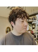 @メンズパーマ