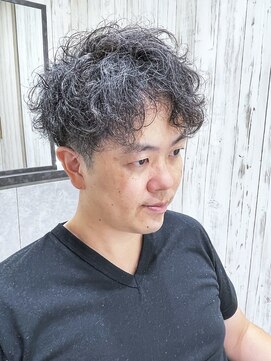 ヨシザワインク バンダイ(YOSHIZAWA Inc. BANDAI) 新発田/万代/男性専門店/ツーブロック/ツイストスパイラルパーマ