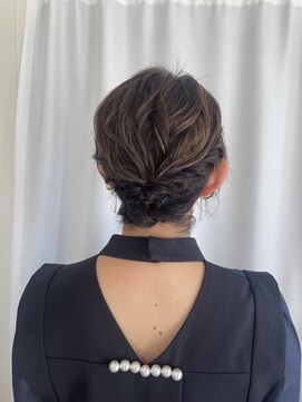 サクラ(SAKURA) お呼ばれヘア/フルアップ/ボブ/ふわふわアップ/飾り無し洋装ヘア