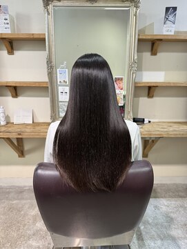 アンジェ(ange) カシミヤストレート