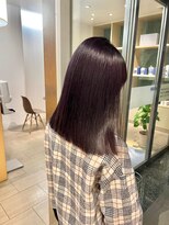 アールヘアーデザイン 千種(r hair design) サラツヤロングベージュカラーブリーチしない透明感カラー
