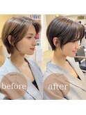 ショートカット　ショートヘア　ショート　ベリーショート