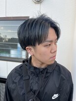 メロウ(mellow)&nbsp;ダブルカラー×ブルーブラック