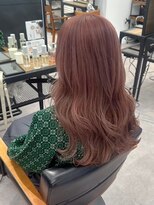 ネオリーブ クーロ(Neolive curro)&nbsp;ラベンダーピンクベージュ×ケアブリーチ美髪/チェリーブラウン