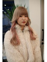 ドッグスター(dog star)&nbsp;ミルクティーベージュインナーカラー 登戸/向ヶ丘遊園