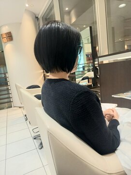 コーゾー アヴェダ 松屋銀座店(KOZO w AVEDA) 【YAMATO】東京/銀座/大人ショート/大人ボブ/耳かけ