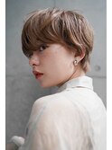 【GEEKS渋谷】マッシュショート/マロンベージュ/春夏ヘア/透明感