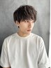 【メンズおススメNo.6】cut+朝のセット楽ちんパーマ+眉カット￥10670→9999