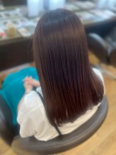 ヴァンカウンシル 清須店(VANCOUNCIL) つるんとまとまる！ナチュラルストレート◎縮毛矯正/髪質改善