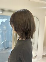 クーナバイトマト 横浜(Cuna by TOMTO)&nbsp;【KANO】レイヤースタイル  ボブレイヤー  アッシュベージュ