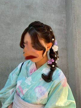 セット アンド バイ ルゥーダ 品川駅前店(SET and..by Rouxda.) 編み下ろし