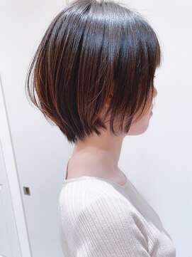 セイドット オモテサンドウ(Say. omotesando) レイヤーショートくびれショート前髪あり菱形ショート似合わせ