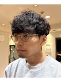 無造作パーマ