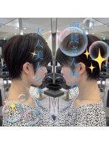 バンプ ギンザ(BUMP GINZA)&nbsp;40代50代60代 白髪ぼかし 面長似合わせ髪型　安