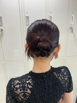 フェイス 石川町 (FACE) 大人上品なシニヨンアレンジ