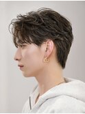 ニュアンスパーマセンターパートツーブロックリクルート