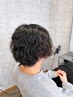 メンズカット＋波打ちパーマ￥13900(シャドウパーマ/フェザーパーマもこちら)