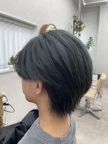 ITSUKI men's&nbsp;センターパート/オリーブグリーン