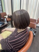 ウィーブ 成田店(Weve)&nbsp;ミルクティーブロンド/ダークブルー/デジタルパーマ/成田