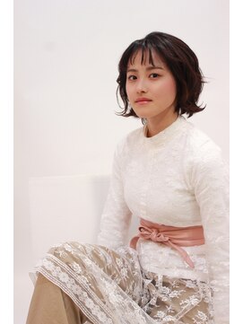 アライヘアアンドメイク(Arai Hair&Make) カジュアルスイングボブ☆/シースルー前髪/オン眉/外ハネボブ