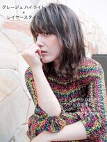 ジーテ(gite)&nbsp;グレージュハイライト×レイヤースタイル 「横浜/髪質改善」