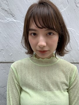 シー バイ ロンド 新宿(Sea by Lond) 【佐藤健太郎】大人かわいいグレージュくびれ小顔ボブ