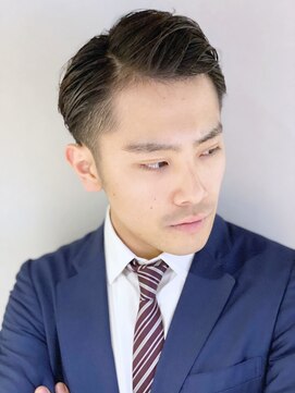 メンズココ 日本橋店(MENS COCO) ソフトツーブロックショートレイヤーワイルドアップバング