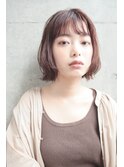 外ハネ レイヤーボブ ワイドバング 代官山 中目黒 恵比寿 渋谷