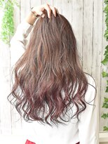 ヘアーエポック(hair epoque) 【epoque】ガーリーロング/グラデーションラベージュstyle