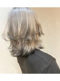 毛先コントラストデザイン