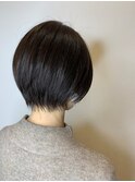 襟足スッキリ大人ショート