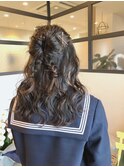 卒業式ヘアアレンジ