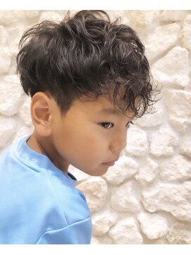 モアナ バイ ヘッドライト 沖縄南風原店(Moana by HEADLIGHT) Moana【南風原】#キッズパーマ#刈り上げ#メンズパーマ
