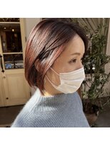 マウロア(MAULOA)&nbsp;カシスブラウン × ショートボブ  “浅田昌宏”