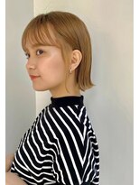 ガーデン タチカワ(garden tachikawa)&nbsp;20代30代大人かわいいうる艶髪抜け感ヘア切りっぱなしボブ