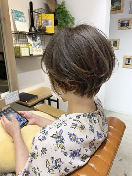 オブ センス(Of Sense) ショート×アッシュグレー