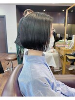 レイラバイアフロート 吉祥寺(Lila by afloat)&nbsp;黒髪ミニボブ/前下がりボブ/ぶつ切りボブ/ショートボブ