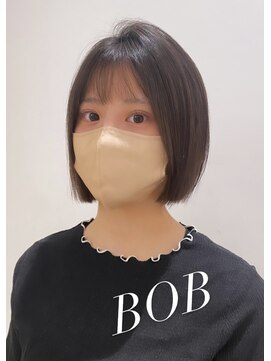 ノイズ エコル(Hair&Make NOISM ekolu ) 切りっぱなしボブ