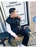 クリブフッド(CribHood) 七三パート×スキンフェード