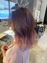 アンドライフ 市原店(AND LIFE)&nbsp;ピンク／ペールピンク／テールカラー／ケアブリーチ