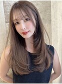 【Londambre】伊藤ガク 大人ガーリー/小顔/シルキーベージュN