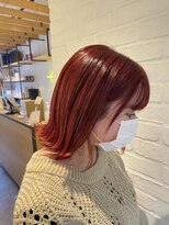 エイト 福岡天神店(EIGHT fukuoka)&nbsp;【EIGHT福岡　10月　片山智裕】レッドオレンジ